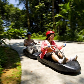 Luge at Sentosa.